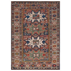 Antique Lesghi Rug, Caucasus, Late 19th Century