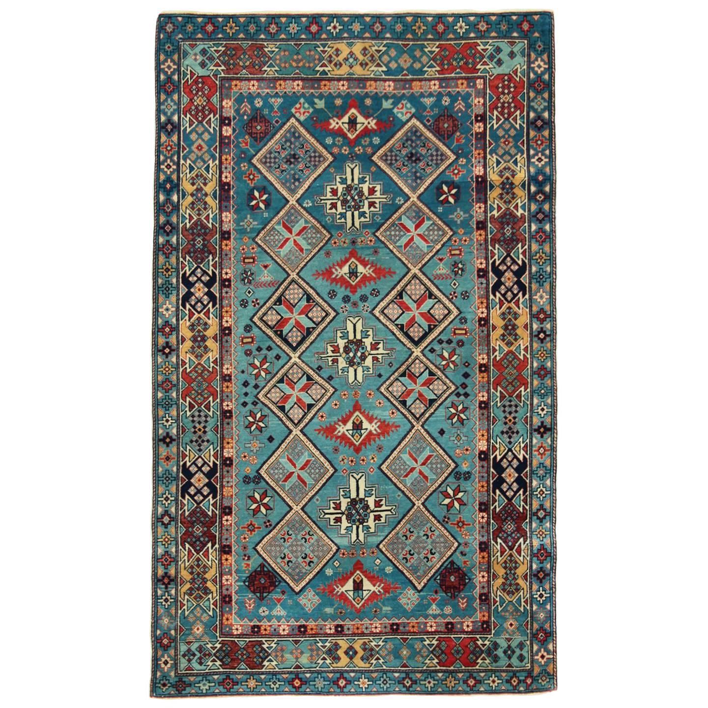 Antique Shirvan Rug, Caucasus, First Quarter of the 20th Century For Sale