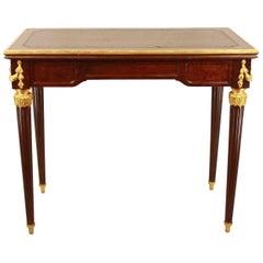 19th Century Louis XVI Style Extending Game Table, Attributed Maison Jansen