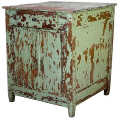 Rustic Painted Cabinet, France, circa 1920s