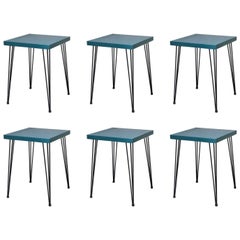 Used French Cafe Tables, circa 1960s