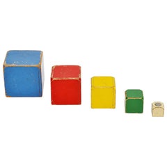 Vintage Ado Cubes Set Ko Verzuu, 1950