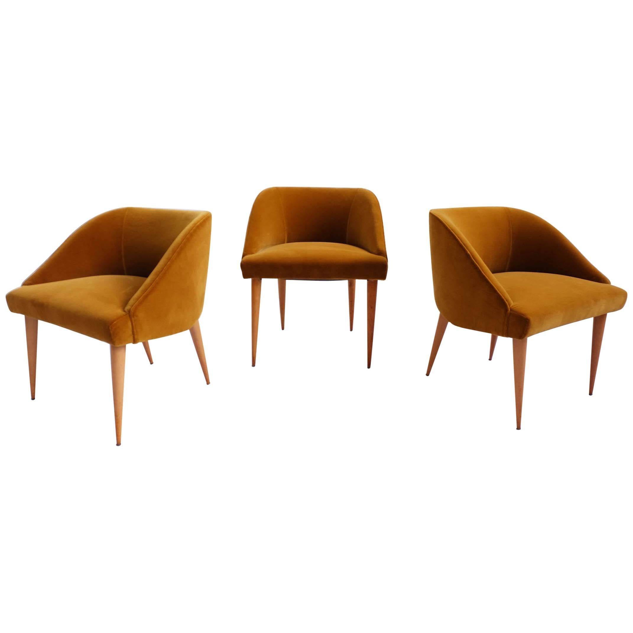 ISA Room Small Armchairs, Set of 2 For Sale