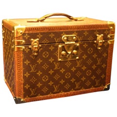 Vintage 1980s Louis Vuitton Train Case