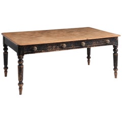 Antique Rustic Farmhouse Table, circa 1860