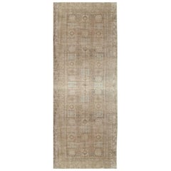 Antique Khotan Rug, Handmade Oriental Rug, Soft, Beige, Brown, Taupe, Allover