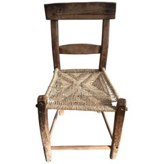 Vintage Chair Made of Wood from Mexico
