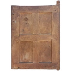 Vintage Marrakech Brown Moroccan Door or Shutter