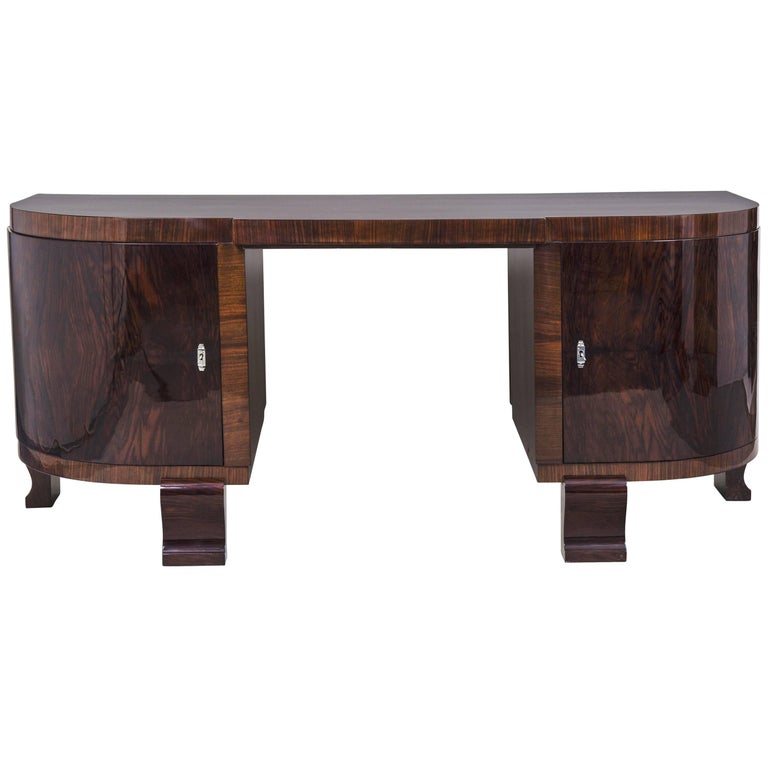 French Art Deco Writing Desk Designed at 1stdibs