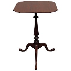 Used Nathan Margolis Queen Anne Style End Table