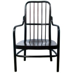 Antique Thonet No. A63/F by Josef Frank Bentwood Lounge or Low Armchair Art Deco