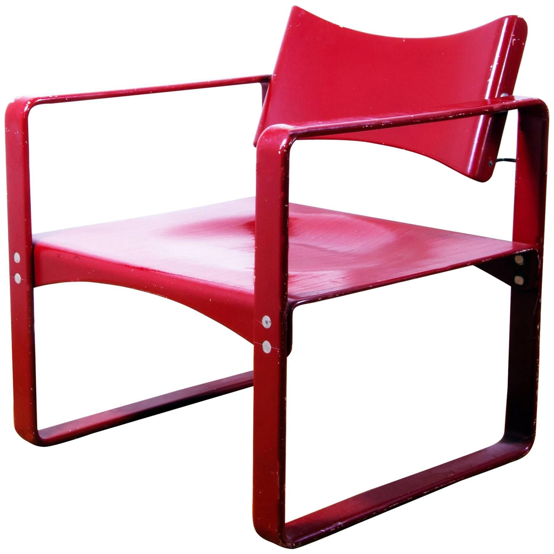 Verner Panton Lounge Chair Thonet Mod. 270 Designed 1966, Mid-Century Modern For Sale