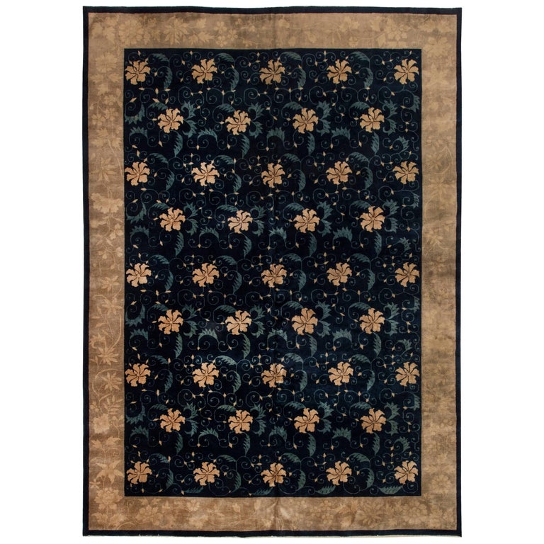 Vintage Chinese Carpet For Sale at 1stdibs