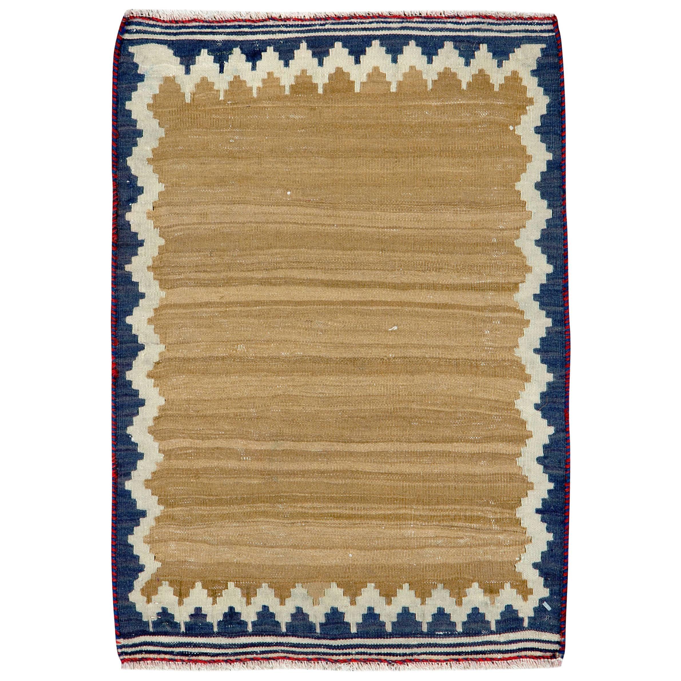 Vintage Persian Kilim Flat-Weave