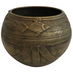 Early 20th century Dhorkra Measuring Bowl