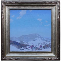 "Winter Moutain Scene" by Carl Lawless