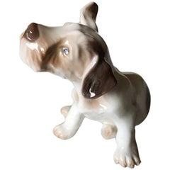Bing & Grondahl Figurine Wire Haired Terrier #2028