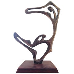 Frederick Weinberg Sculpture en bronze
