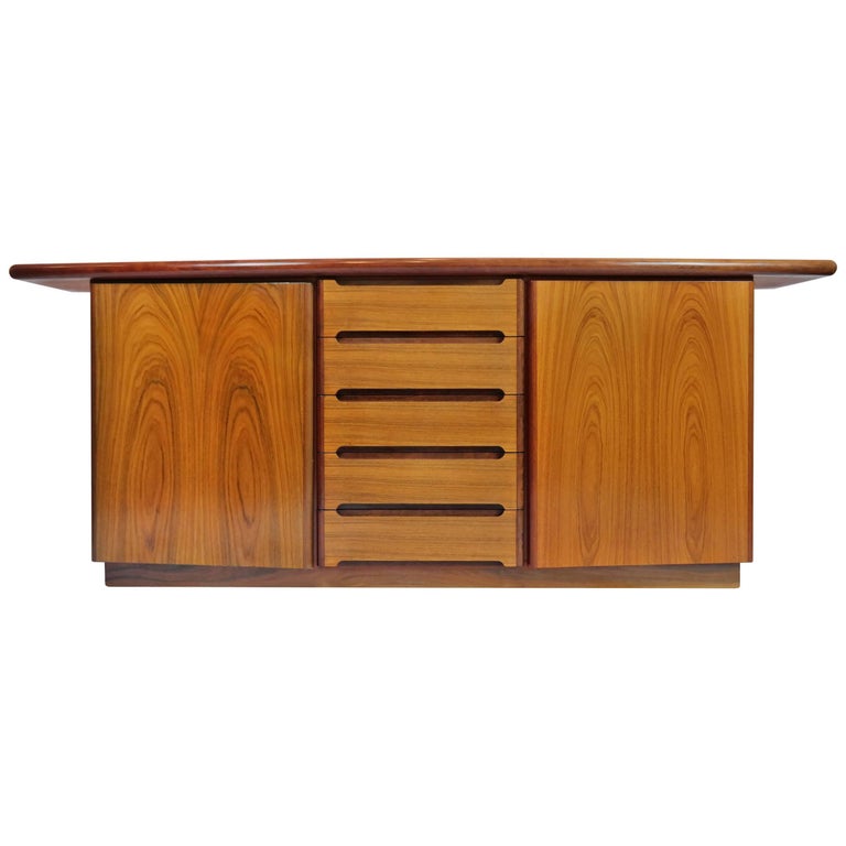 Danish MidCentury Modern Credenza Sideboard by Skovby at 1stDibs