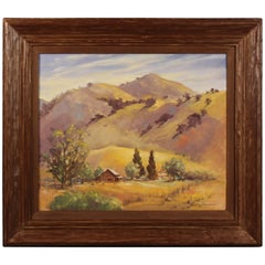 Oil Painting by Dorothy Glasgow of California Hills