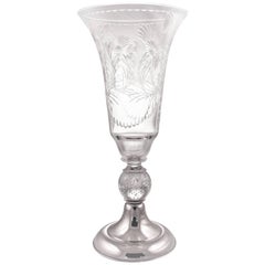 Antique Hawkes Vase