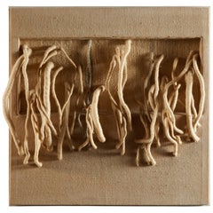 Sculptural Fiber Wall Art by Gail P. Griffin