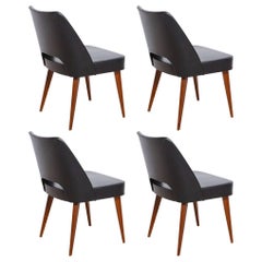 Set of Four Thonet 1950s Dining Chairs