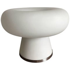 1960s Fontana Arte Mid-Century Modern Italian Glass Table Lamp Model 2431