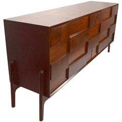 Eight-Drawer Dresser by Piet Hein in Rosewood