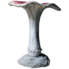 Vintage Large Painted Plaster & Fibreglass Theatre Prop Model of a Fly Agaric Toadstool