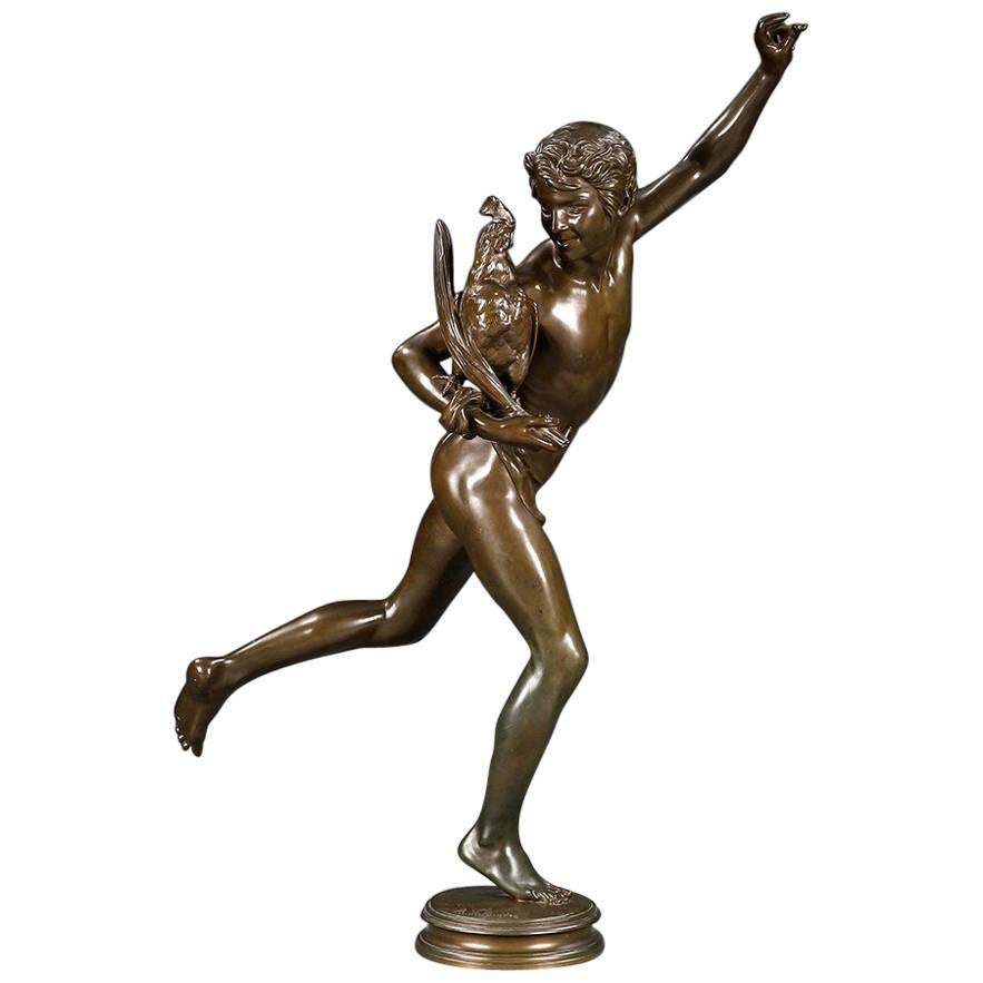19th Century Bronze Figure For Sale