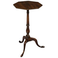 18th Century George III Period Mahogany Octagonal Wine Table
