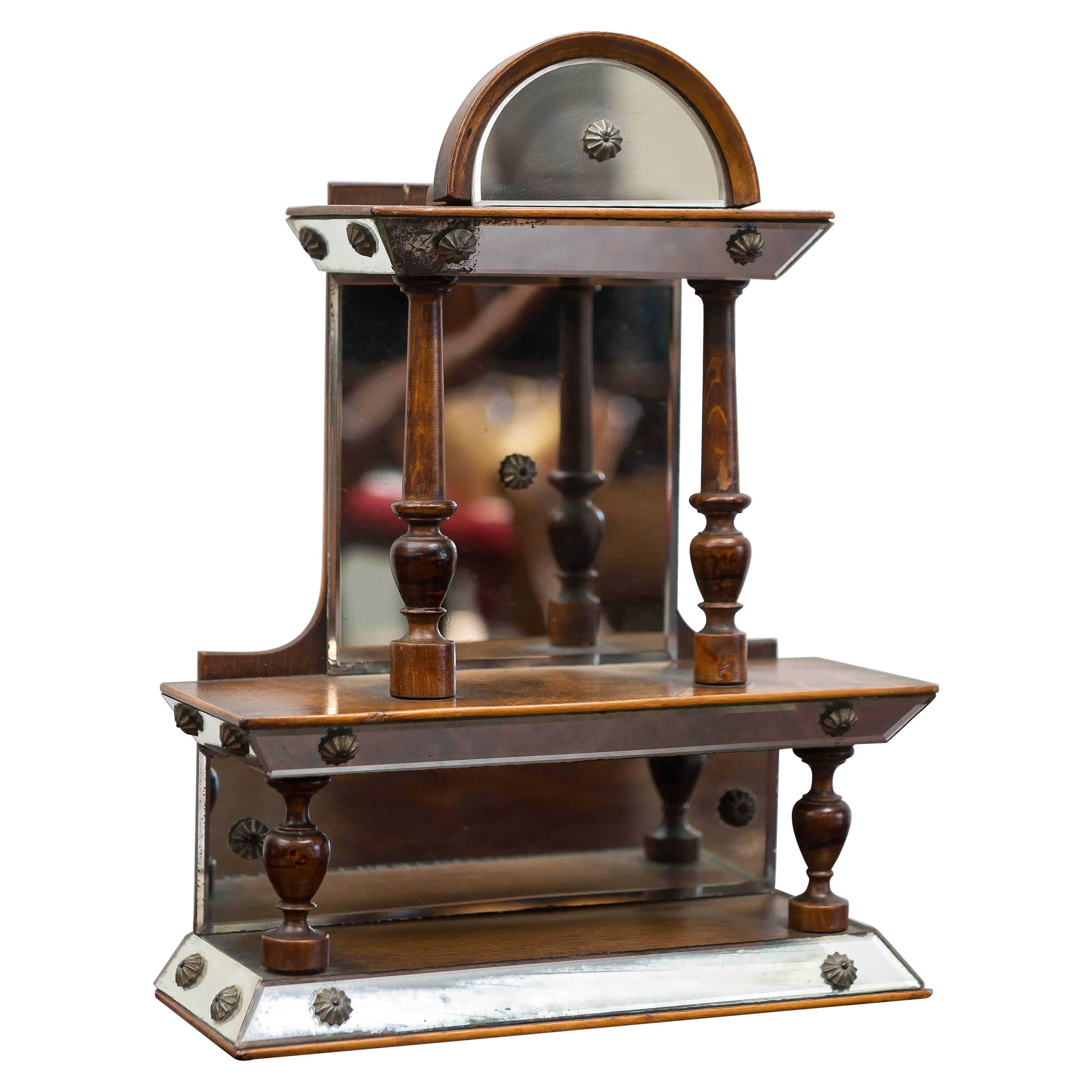 Late 19th C English Collector's Shelf, circa 1880 For Sale