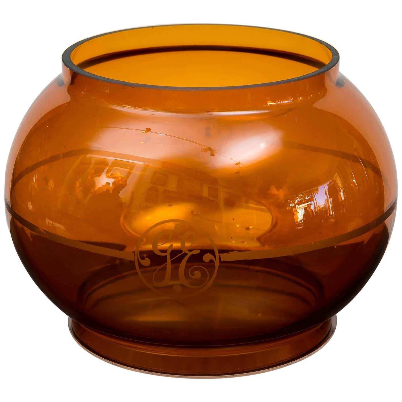 Using Diffusing Globes Early 20th Century G E Light 'Arc' Diffuser Globe For Sale at 1stDibs ...