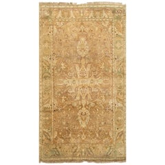 Antique Agra Rug, Carpet Circa 1880