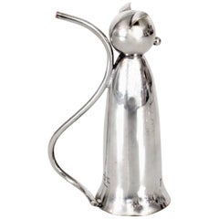 Vintage Napier Silver Plate Liquor a Measuring Jigger in the Form of a Cat