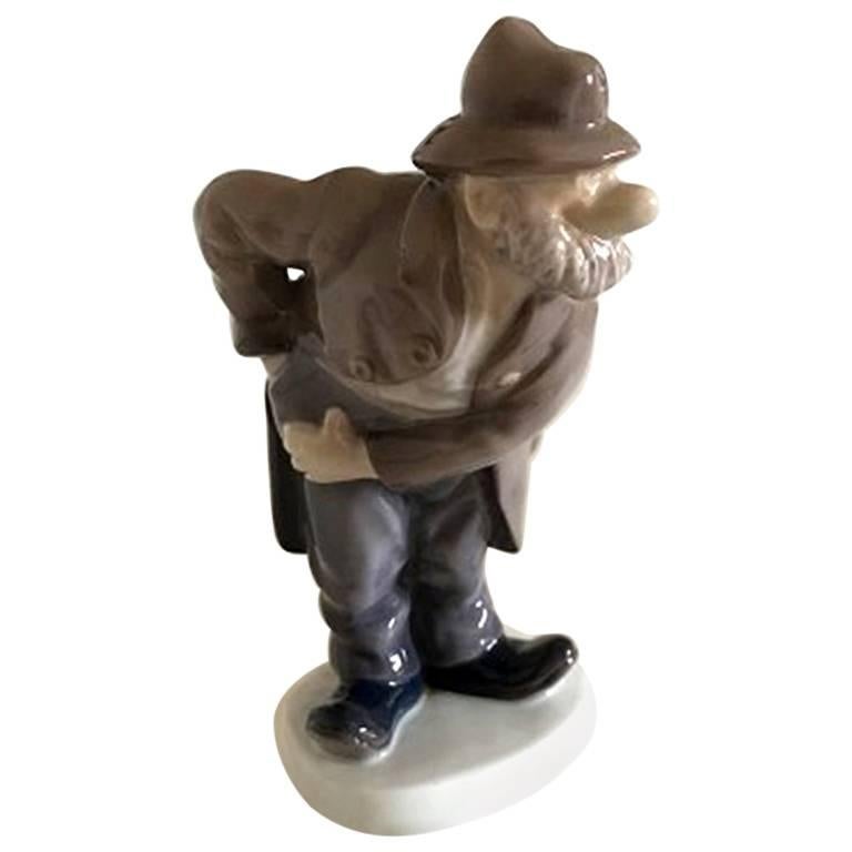 Bing & Grondahl Figurine of Sophus Vegabond after Storm P. #2473 For Sale