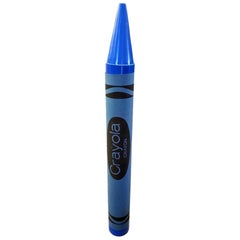 Vintage Monumental Blue Crayola Crayon