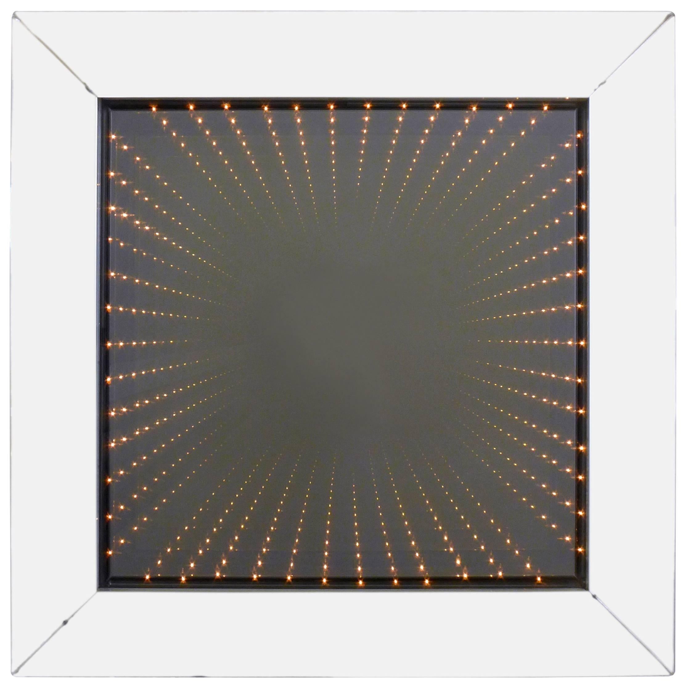 Infinity Mirror in Deep Mirrored Frame