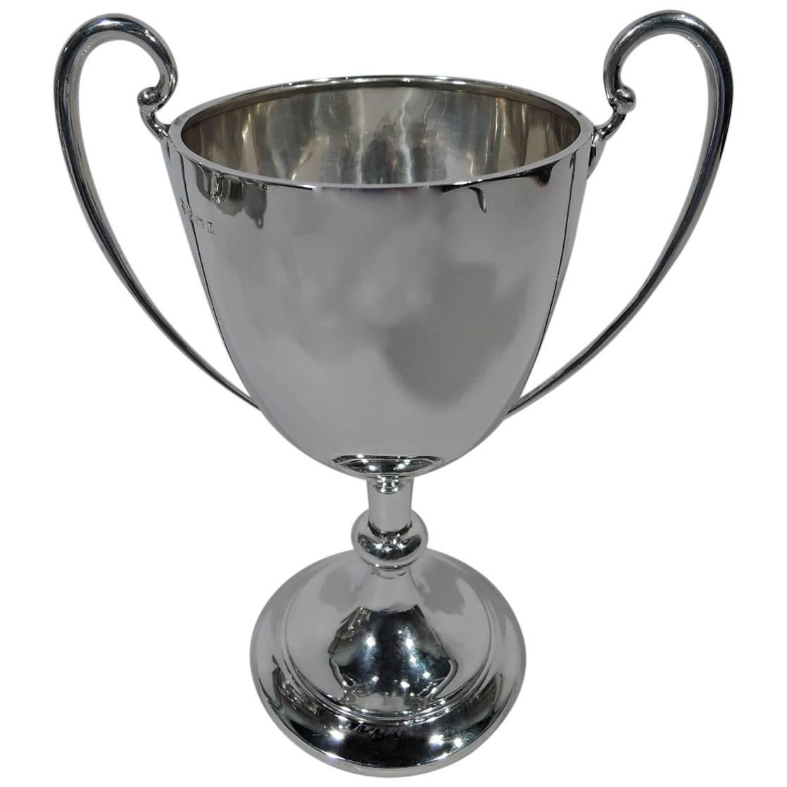 Antique English Sterling Silver Trophy Cup
