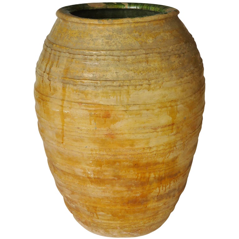 19th Century Extra Large Ceramic Jar For Sale at 1stDibs
