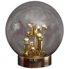 Handblown Bubble Glass Table Lamp by Doria Leuchten