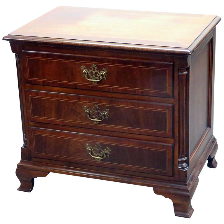Baker Cherry Night Stand For Sale at 1stDibs