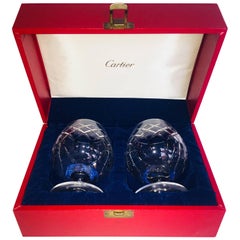 Vintage Cartier Brandy Snifters