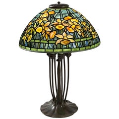 Antique Tiffany Studios "Daffodil" Table Lamp