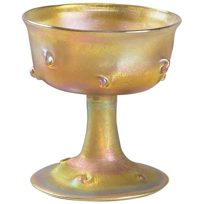 Tiffany Studios Iridescent Compote