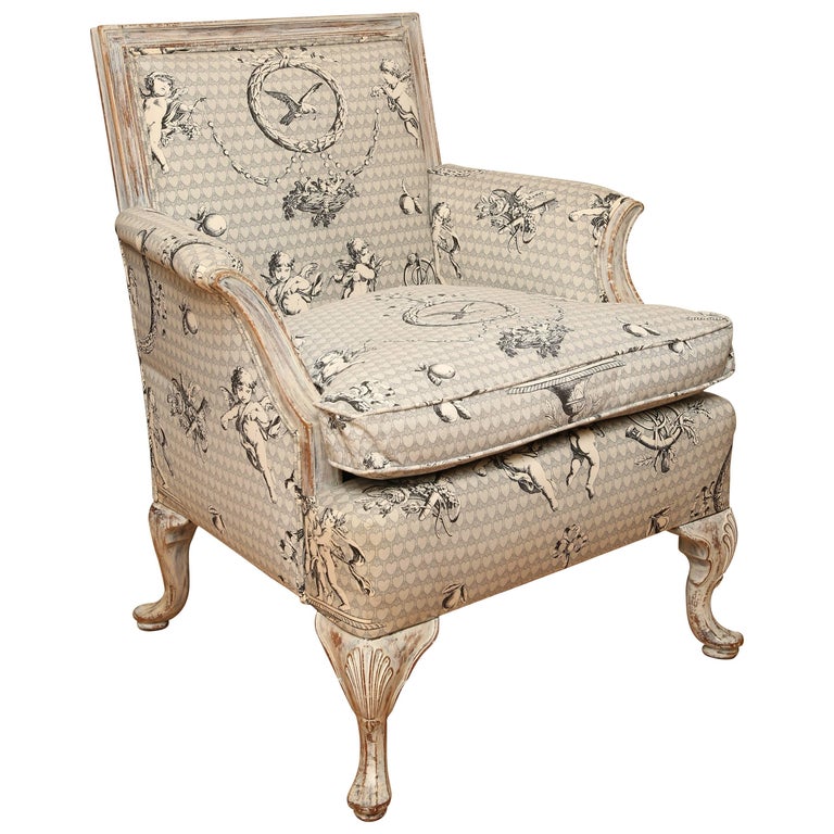 Louis Xv Style French Armchair For Sale At 1stdibs