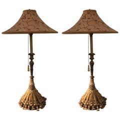 Pair of Extravagant Lamps Frederick Cooper