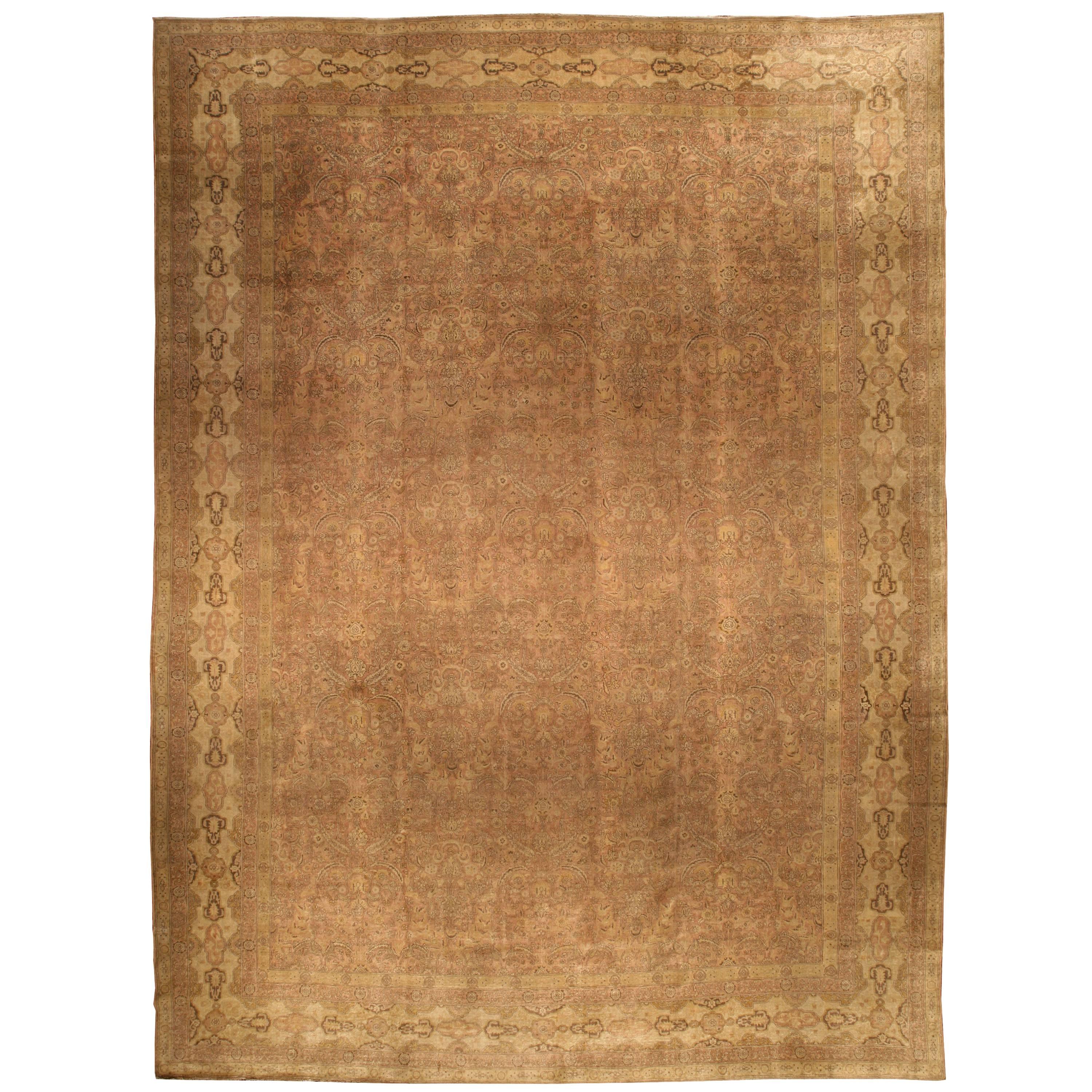 Large Antique Turkish Sivas Carpet For Sale
