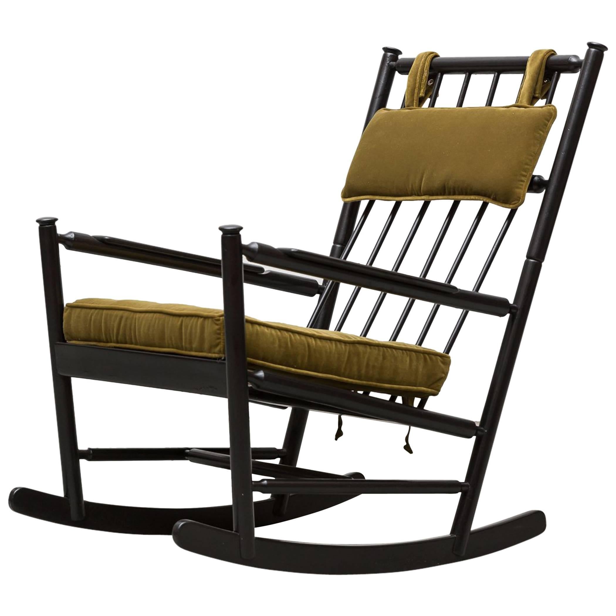 Shaker Style Black Rocking Chair